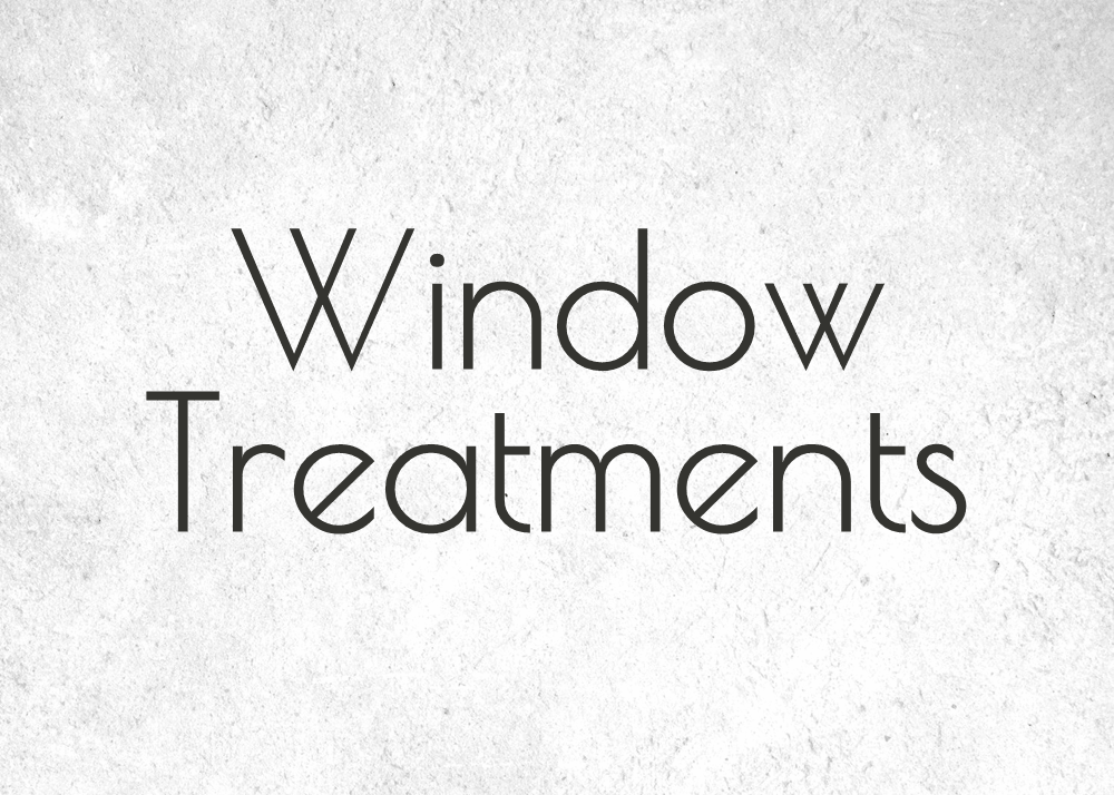 Window Treatments for Interior Design Trade - DesignTradeSolutionsLLC.com